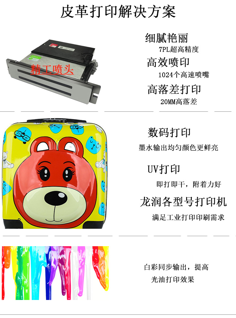 皮革打印解決方案，皮具箱包打印方案